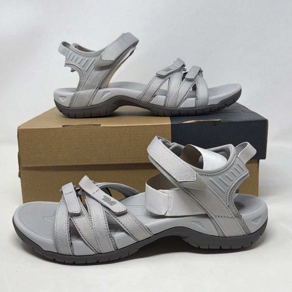 Teva Tirra 4266 Women 10 Gray Sport Hiking Walking Sandals STORE MODEL